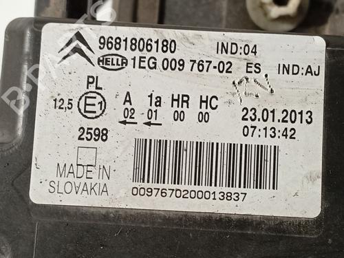 Right headlight CITROËN C3 Picasso (SH_) 1.6 HDI 90 | BP32091563C29 - Image 6