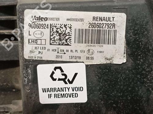 Left headlight RENAULT MEGANE IV Hatchback (B9A/M/N_) 1.5 Blue dCi 115 (B9A6) | BP38196908C28  - Image 6