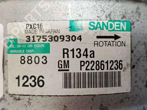 AC compressor OPEL INSIGNIA A (G09) 2.0 CDTI (68) | BP39247084M34 - Image 6