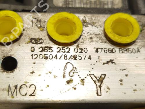 ABS pump NISSAN QASHQAI I (J10, NJ10) 1.6 dCi | BP28114433M43 