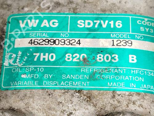 AC compressor VW TRANSPORTER T5 Van (7HA, 7HH, 7EA, 7EH) 1.9 TDI | BP33953150M34 - Image 5