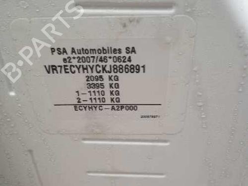 Instrument cluster CITROËN BERLINGO (ER_, EC_) 1.5 BlueHDi 100 | BP7019862C47 