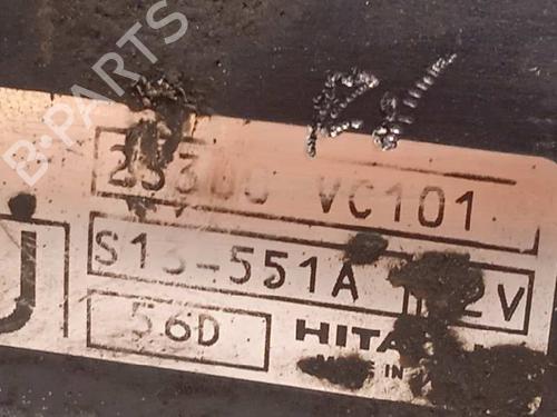 Starter NISSAN PATROL GR V Wagon (Y61)  | BP12138647M8 