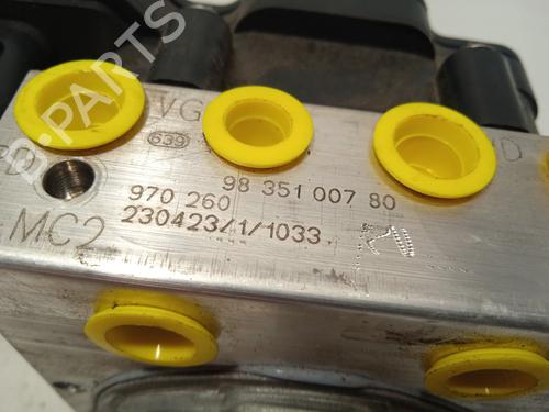 ABS pump PEUGEOT 408 II (FP_, F3_, FM_) PureTech 130 (FPHNST) | BP26208618M43 