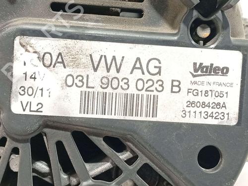 Alternator VW PASSAT B7 Variant (365) 2.0 TDI | BP38518080M7 - Image 4