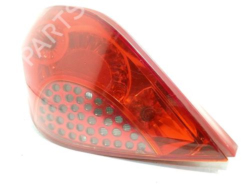 Used Left taillight PEUGEOT 207 (WA_, WC_) 1.6 HDi (90 hp) 28582294