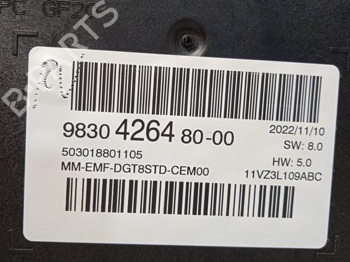 Multifunctionele display PEUGEOT RIFTER  | BP28125791C48 