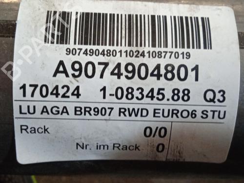 Exhaust system MERCEDES-BENZ SPRINTER 4-t Van (B907, B910) 419 CDI RWD (907.643, 907.645, 907.647) | BP26209172M121