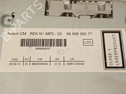 Radio PEUGEOT 5008 (0U_, 0E_) 1.6 HDi | BP7209200E6 
