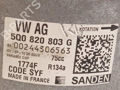 AC compressor VW POLO V (6R1, 6C1)  | BP13571682M34 