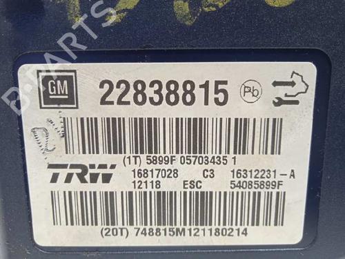 ABS pump OPEL INSIGNIA A (G09)  | BP8901088M43 