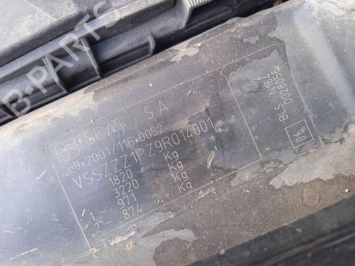 Left rear door SEAT LEON (1P1) 1.9 TDI | BP28211586C4 