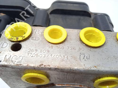 ABS pump PEUGEOT 308 II (LB_, LP_, LW_, LH_, L3_) 1.6 BlueHDi 120 | BP22729662M43