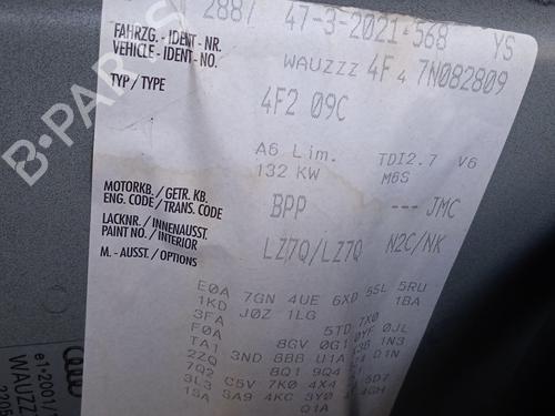 Front right window mechanism AUDI A6 C6 (4F2) 2.7 TDI | BP20979371C23 