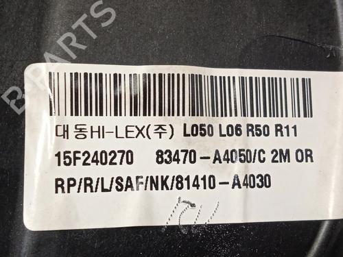 Rear left window mechanism KIA CARENS IV 1.7 CRDi | BP24444658C24