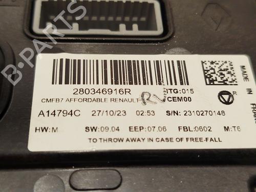 Display monitor RENAULT CLIO V (B7_) 1.6 E-TECH 145 (B7MU) | BP22986048C48