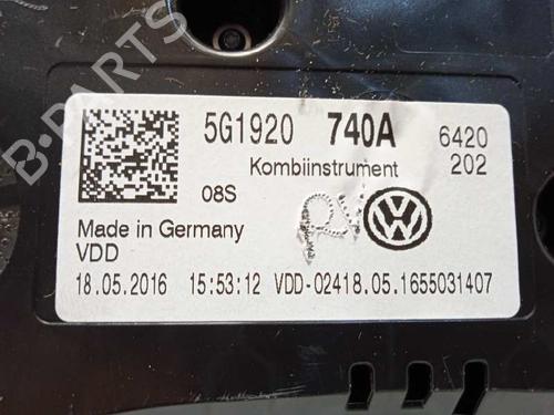 Instrument cluster VW GOLF VII (5G1, BQ1, BE1, BE2)  | BP13396751C47 