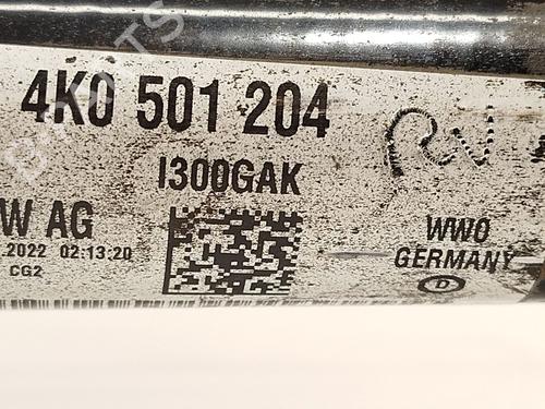 Right rear driveshaft AUDI A6 C8 (4A2) 45 TDI Mild Hybrid quattro | BP26449664M41 - Image 4