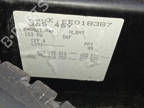 Engine VW PASSAT B7 Variant (365) 2.0 TDI | BP30539685M1