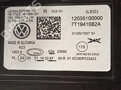 Right headlight VW MULTIVAN T7 (STM, STN) 1.4 eHybrid | BP26207719C29 