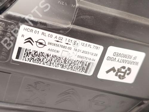 Right headlight CITROËN JUMPY III Van (V_) 2.0 BlueHDi 120 | BP29175259C29 