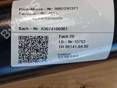 Driveshaft MERCEDES-BENZ SPRINTER 4-t Van (B907, B910) 419 CDI RWD (907.643, 907.645, 907.647) | BP39266345M37  - Image 10