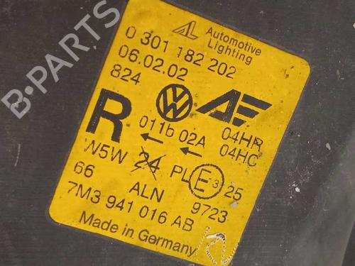 Right headlight VW SHARAN (7M8, 7M9, 7M6)  | BP15539058C29 