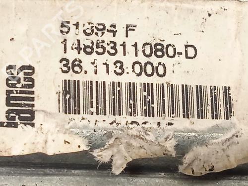 Front right window mechanism PEUGEOT 807 (EB_) 2.0 HDi | BP19447757C23 