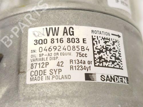AC compressor SEAT IBIZA V (KJ1, KJG) 1.0 TSI | BP39065833M34 - Image 4