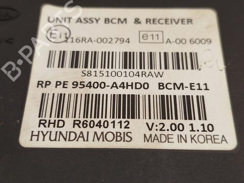 Electronic module KIA CARENS IV 1.6 GDi | BP29932981M83
