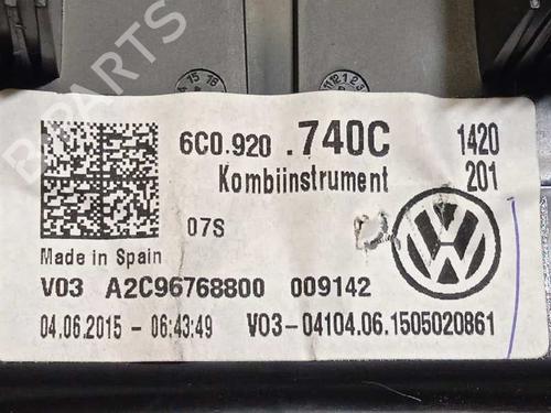 Instrument cluster VW POLO V (6R1, 6C1)  | BP13571635C47 
