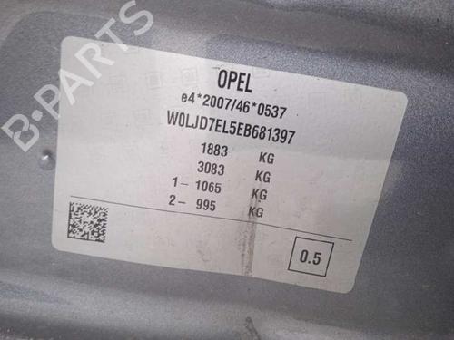 Electronic module OPEL MOKKA / MOKKA X (J13) 1.7 CDTI (_76) | BP16658872M83