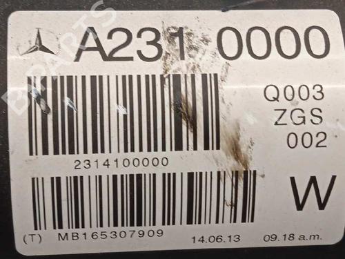 Driveshaft MERCEDES-BENZ SL (R231)  | BP8352169M37