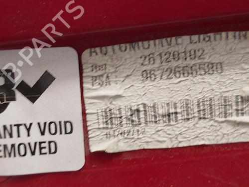 Left taillight PEUGEOT 5008 (0U_, 0E_) 1.6 HDi | BP28153170C34 