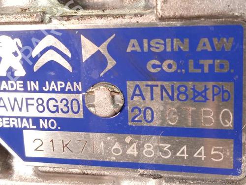 Gearbox CITROËN C4 III (BA_, BB_, BC_) 1.2 PureTech 130 (BAHNSA, BAHNSB) | BP26207862M3 - Image 8