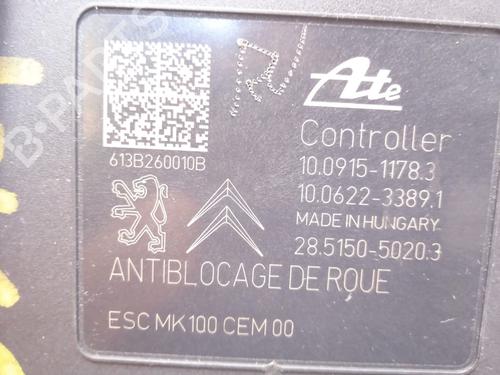 ABS pump PEUGEOT 208 I (CA_, CC_)  | BP24216802M43 