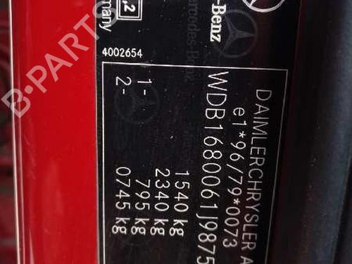 Øvrige styreenhet MERCEDES-BENZ A-CLASS (W168) A 160 CDI (168.006) | BP4902079M11 