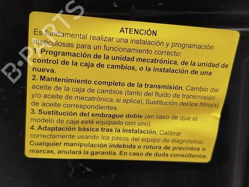 Gearbox CUPRA LEON (KL1, KU1, KUG) 1.4 e-HYBRID | BP36354434M3  - Image 9