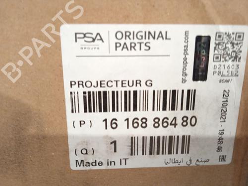 Left headlight CITROËN C5 III (RD_) 1.6 THP 150 (RD5FN8, RD5FNA) | BP26208391C28 - Image 7