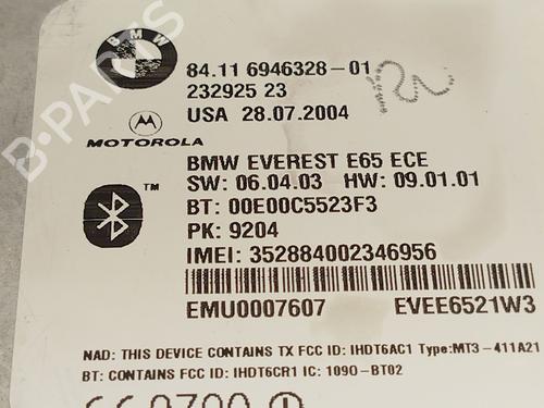 Electronic module BMW 7 (E65, E66, E67) 740 d | BP23399533M83 - Image 5