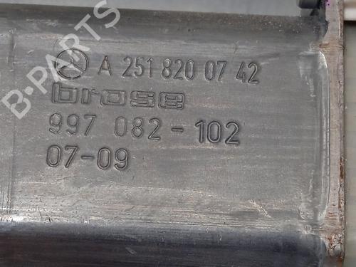 Front left window mechanism MERCEDES-BENZ R-CLASS (W251, V251) R 280 CDI 4-matic (251.020) | BP30152894C22