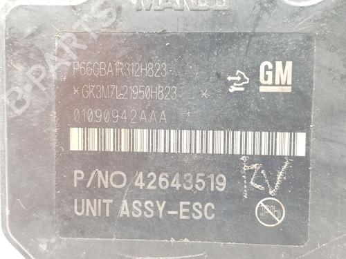 ABS pump OPEL MOKKA / MOKKA X (J13) 1.4 (_76) | BP31310119M43