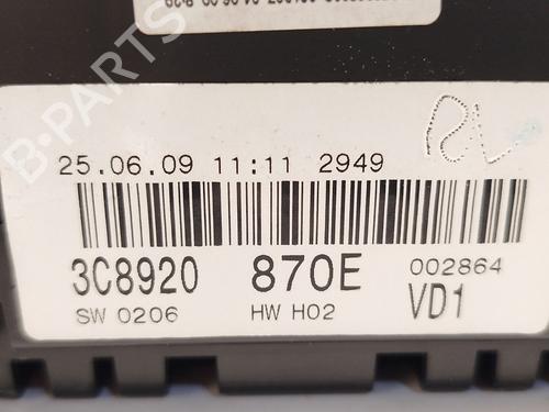 Instrument cluster VW PASSAT CC B6 (357) 2.0 TDI | BP26929608C47 