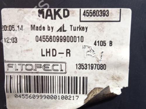 Right headlight FIAT QUBO (225_) 1.3 D Multijet (225CXB1A, 225AXB1A, 225CXB11, 225AXB11,... | BP24585610C29 