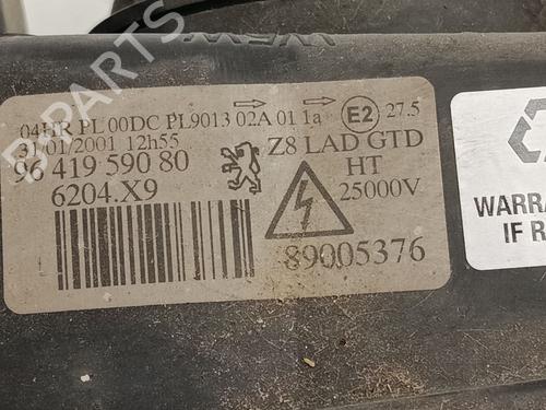 Left headlight PEUGEOT 607 (9D, 9U) 2.2 HDi | BP36018494C28 - Image 5