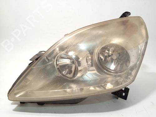 Used Left headlight OPEL ZAFIRA / ZAFIRA FAMILY B (A05) 1.8 (M75) (140 hp) 29072181