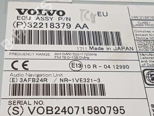 Radio VOLVO V40 Cross Country (526) T3 | BP14833669E6 