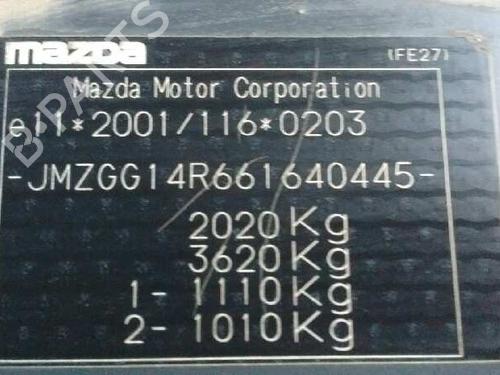 Climate control MAZDA 6 Saloon (GG) 2.0 DI (GG14) | BP4625600I5  - Image 11