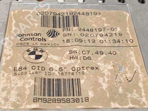 Display monitor BMW X1 (E84) sDrive 18 d | BP28209677C48  - Image 7