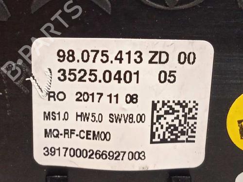 Climate control PEUGEOT EXPERT Bus (V_) 1.6 BlueHDi 95 | BP9419531I5 